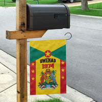 Gwenad Garden Flag Grenada Coat Of Arms Flag Style