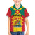 Personalized Gwenad Kid Hawaiian Shirt Grenada Coat Of Arms Flag Style