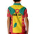 Personalized Gwenad Kid Polo Shirt Grenada Coat Of Arms Flag Style