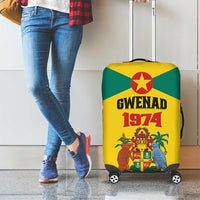 Gwenad Luggage Cover Grenada Coat Of Arms Flag Style