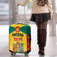 Gwenad Luggage Cover Grenada Coat Of Arms Flag Style