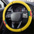 Gwenad Steering Wheel Cover Grenada Coat Of Arms Flag Style - Wonder Print Shop