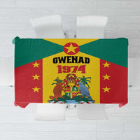Gwenad Tablecloth Grenada Coat Of Arms Flag Style - Wonder Print Shop