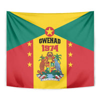 Gwenad Tapestry Grenada Coat Of Arms Flag Style - Wonder Print Shop