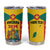 Personalized Gwenad Tumbler Cup Grenada Coat Of Arms Flag Style - Wonder Print Shop