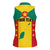 Personalized Gwenad Women Sleeveless Polo Shirt Grenada Coat Of Arms Flag Style - Wonder Print Shop