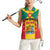 Personalized Gwenad Women Sleeveless Polo Shirt Grenada Coat Of Arms Flag Style - Wonder Print Shop