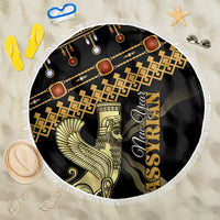 Assyrian New Year Beach Blanket Akitu 6774 Kha B Nissan - Wonder Print Shop