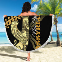 Assyrian New Year Beach Blanket Akitu 6774 Kha B Nissan - Wonder Print Shop