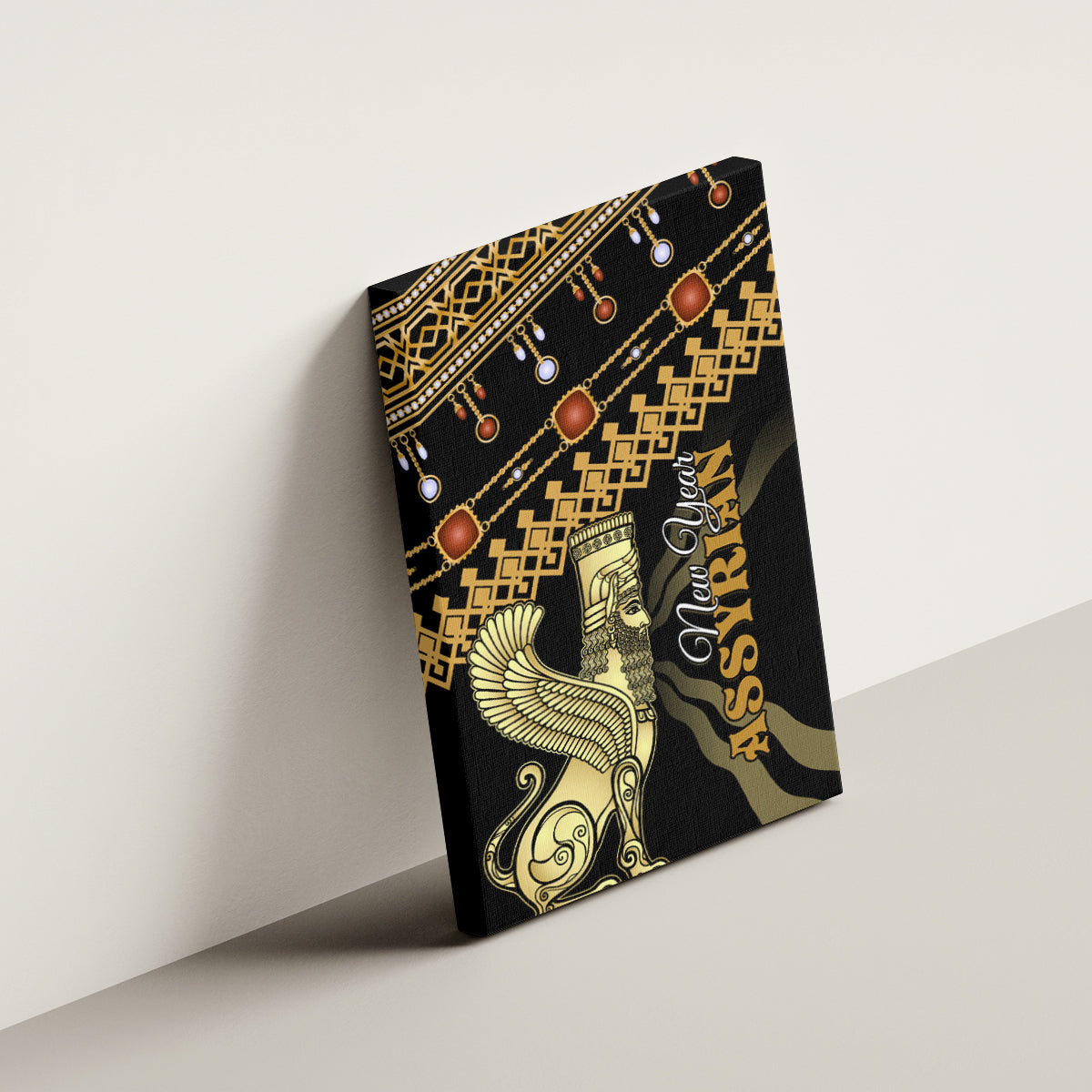 Assyrian New Year Canvas Wall Art Akitu 6774 Kha B Nissan - Wonder Print Shop