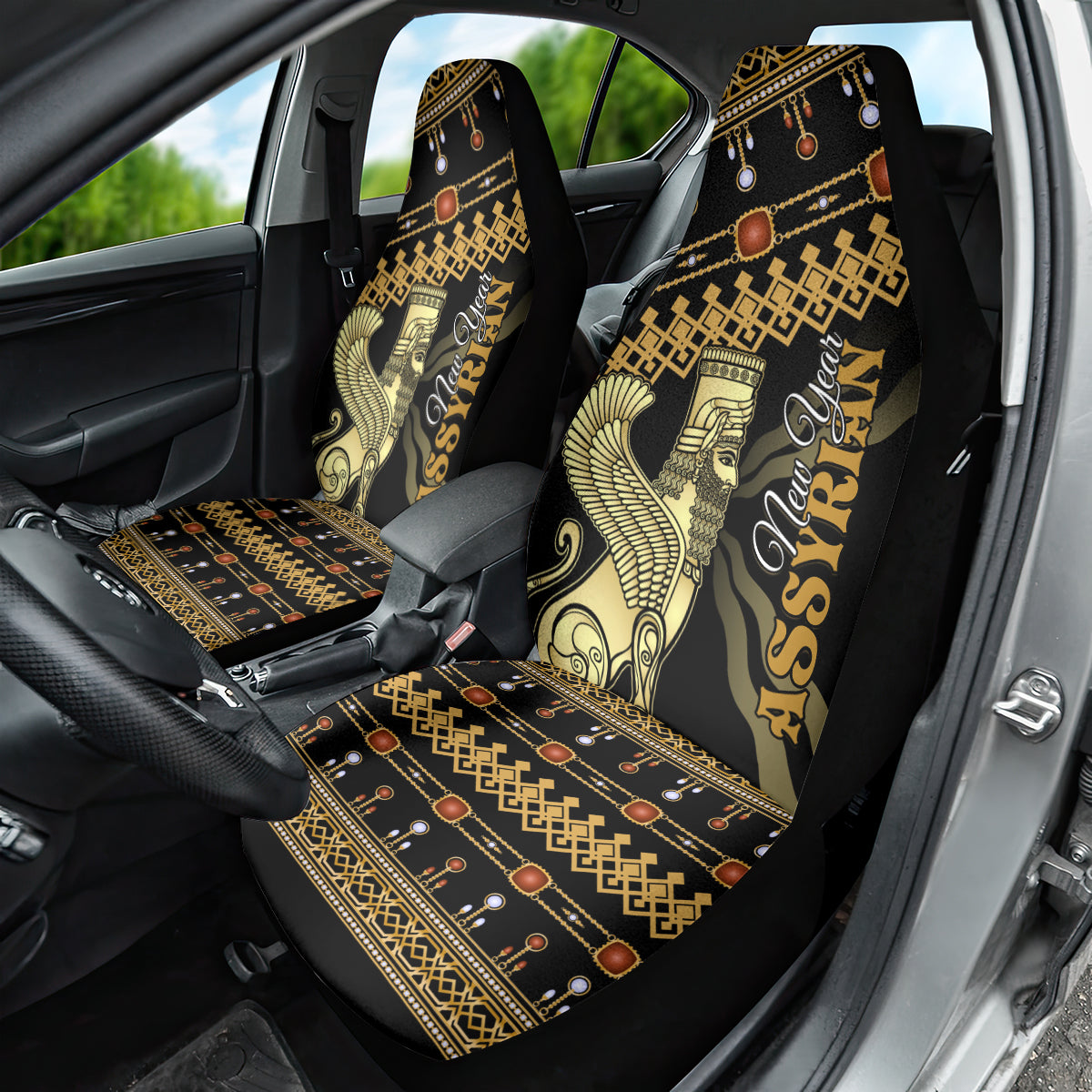 Assyrian New Year Car Seat Cover Akitu 6774 Kha B Nissan - Wonder Print Shop