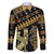 Assyrian New Year Family Matching Off Shoulder Short Dress and Hawaiian Shirt Akitu 6774 Kha B Nissan - Wonder Print Shop