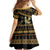 Assyrian New Year Family Matching Summer Maxi Dress and Hawaiian Shirt Akitu 6774 Kha B Nissan - Wonder Print Shop
