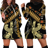Assyrian New Year Hoodie Dress Akitu 6774 Kha B Nissan - Wonder Print Shop
