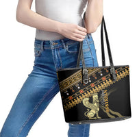 Assyrian New Year Leather Tote Bag Akitu 6774 Kha B Nissan - Wonder Print Shop