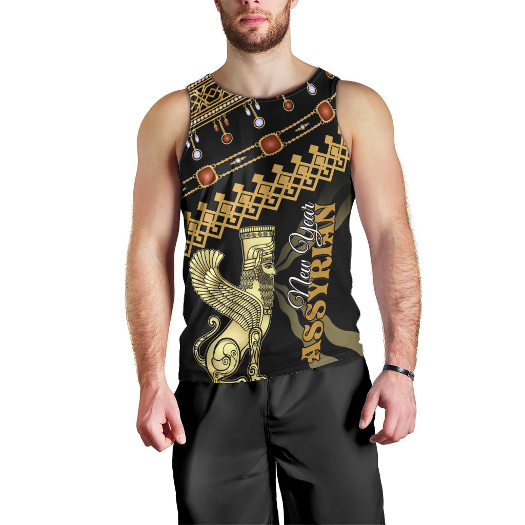 Assyrian New Year Men Tank Top Akitu 6774 Kha B Nissan - Wonder Print Shop