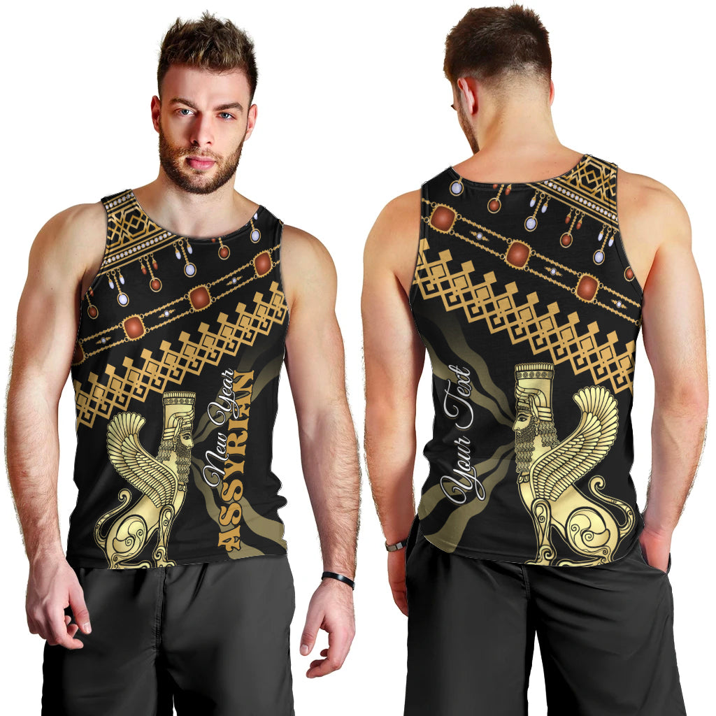 Assyrian New Year Men Tank Top Akitu 6774 Kha B Nissan - Wonder Print Shop