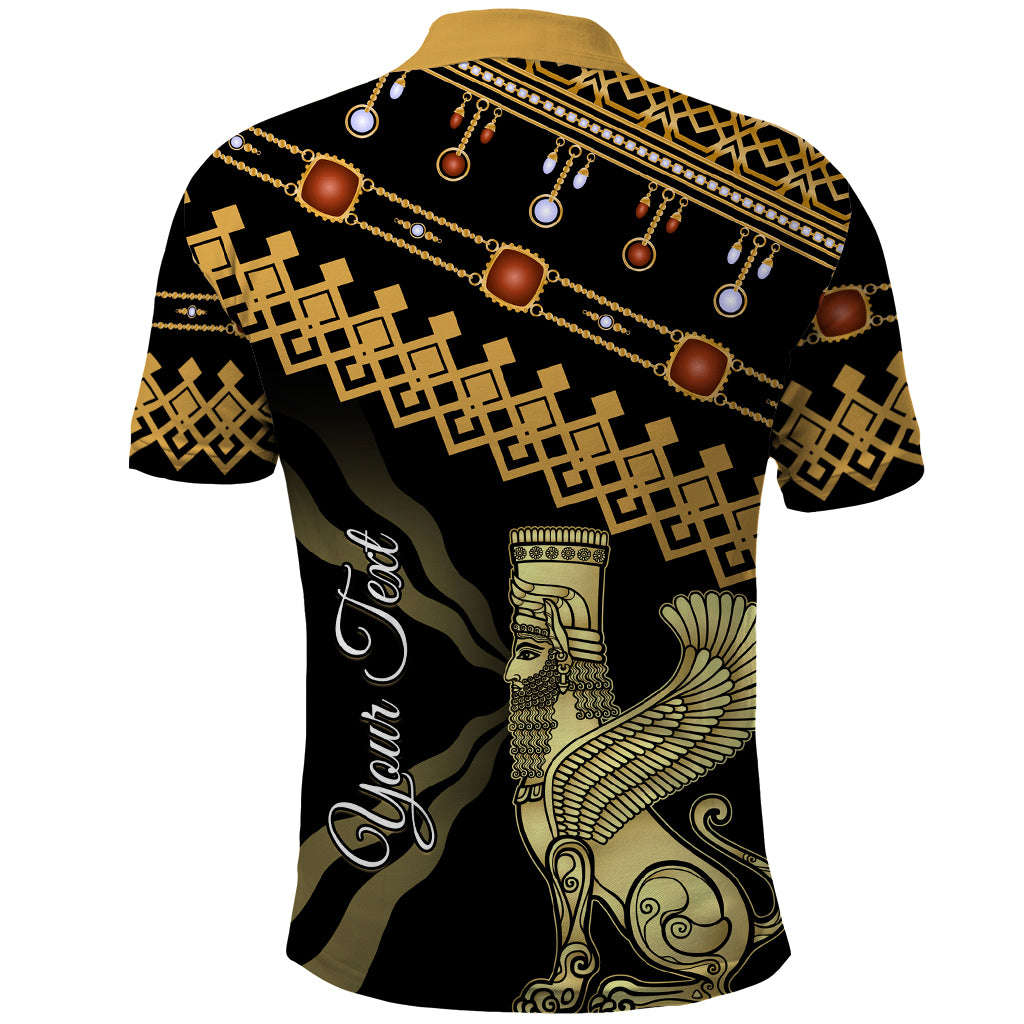 Assyrian New Year Polo Shirt Akitu 6774 Kha B Nissan - Wonder Print Shop