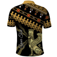 Assyrian New Year Polo Shirt Akitu 6774 Kha B Nissan - Wonder Print Shop