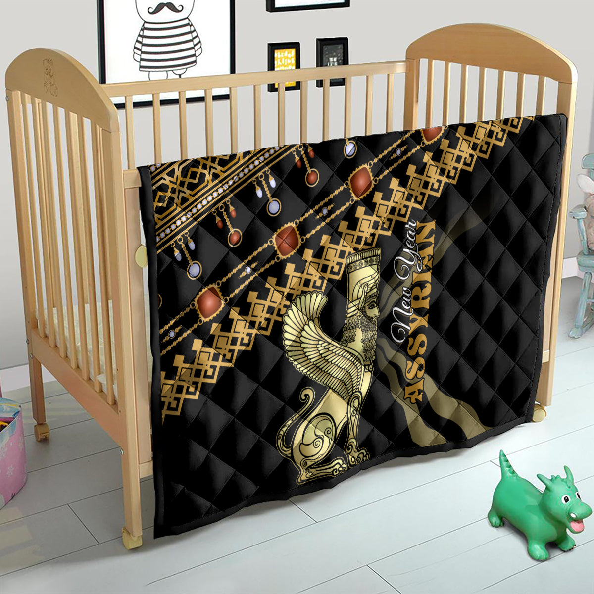 Assyrian New Year Quilt Akitu 6774 Kha B Nissan - Wonder Print Shop