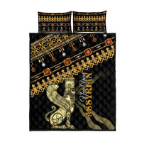 Assyrian New Year Quilt Bed Set Akitu 6774 Kha B Nissan - Wonder Print Shop