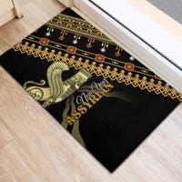 Assyrian New Year Rubber Doormat Akitu 6774 Kha B Nissan - Wonder Print Shop