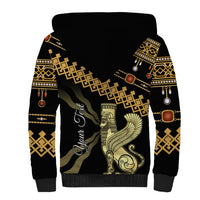 Assyrian New Year Sherpa Hoodie Akitu 6774 Kha B Nissan - Wonder Print Shop