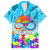 World Autism Awareness Day 2024 Family Matching Summer Maxi Dress and Hawaiian Shirt In A World Where You Can Be Anything Be Kind - Wonder Print Shop