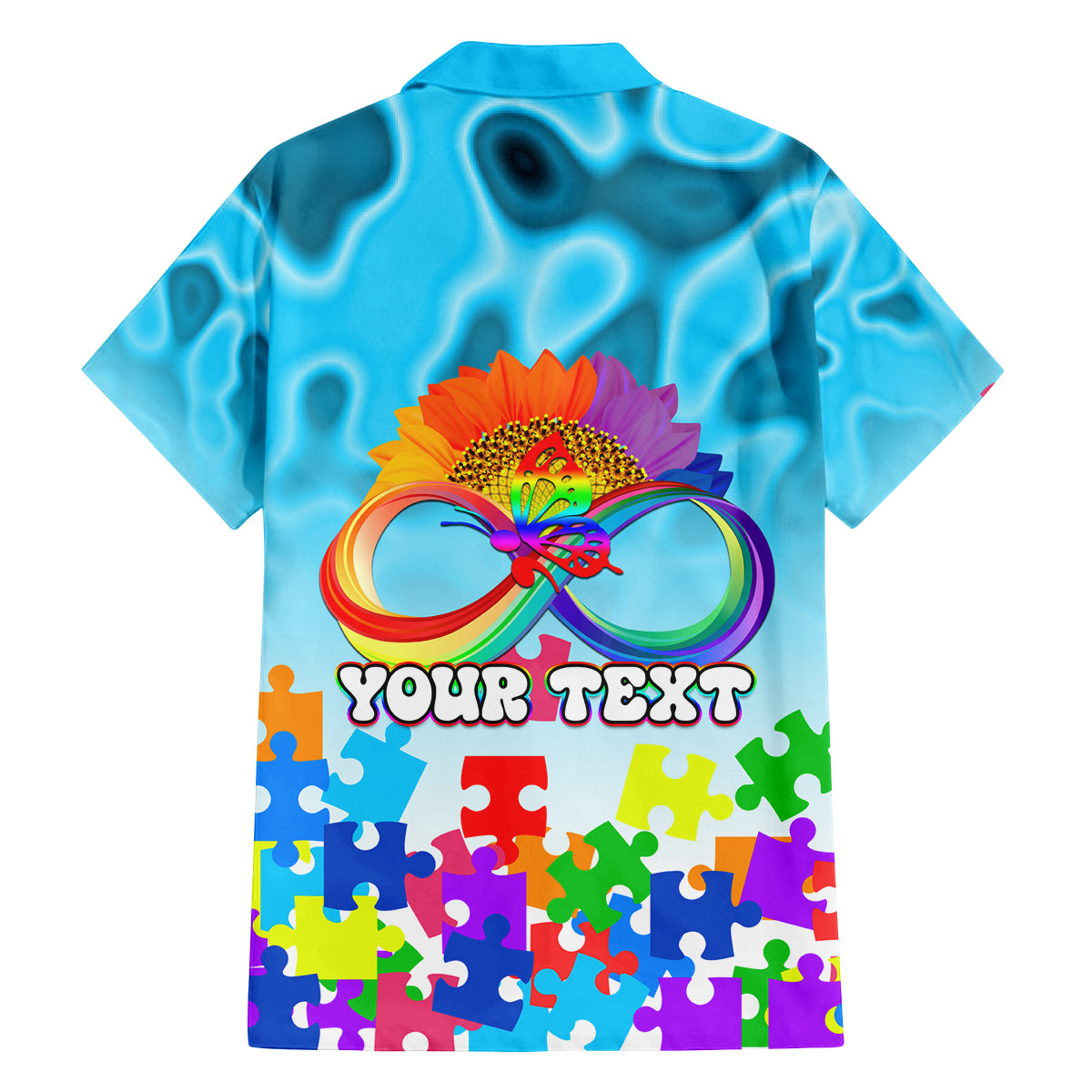 World Autism Awareness Day 2024 Family Matching Summer Maxi Dress and Hawaiian Shirt In A World Where You Can Be Anything Be Kind - Wonder Print Shop