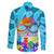 World Autism Awareness Day 2024 Family Matching Summer Maxi Dress and Hawaiian Shirt In A World Where You Can Be Anything Be Kind - Wonder Print Shop