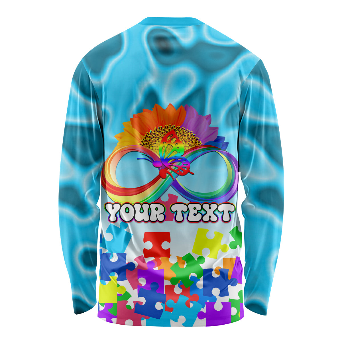 World Autism Awareness Day 2024 Long Sleeve Shirt In A World Where You Can Be Anything Be Kind - Wonder Print Shop