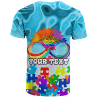 World Autism Awareness Day 2024 T Shirt In A World Where You Can Be Anything Be Kind - Wonder Print Shop