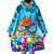 World Autism Awareness Day 2024 Wearable Blanket Hoodie In A World Where You Can Be Anything Be Kind - Wonder Print Shop