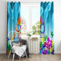 World Autism Awareness Day 2024 Window Curtain In A World Where You Can Be Anything Be Kind - Wonder Print Shop
