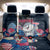 American Easter Day 2024 Back Car Seat Cover Bunny With US Easter Eggs - Wonder Print Shop