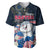 American Easter Day 2024 Baseball Jersey Bunny With US Easter Eggs - Wonder Print Shop