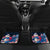 American Easter Day 2024 Car Mats Bunny With US Easter Eggs - Wonder Print Shop