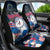 American Easter Day 2024 Car Seat Cover Bunny With US Easter Eggs - Wonder Print Shop
