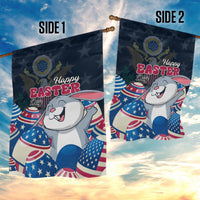 American Easter Day 2024 Garden Flag Bunny With US Easter Eggs - Wonder Print Shop