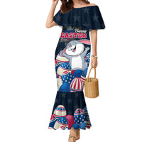 American Easter Day 2024 Mermaid Dress Bunny With US Easter Eggs - Wonder Print Shop