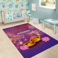 Puthandu Vazthukal 2024 Area Rug Happy Tamil New Year - Wonder Print Shop