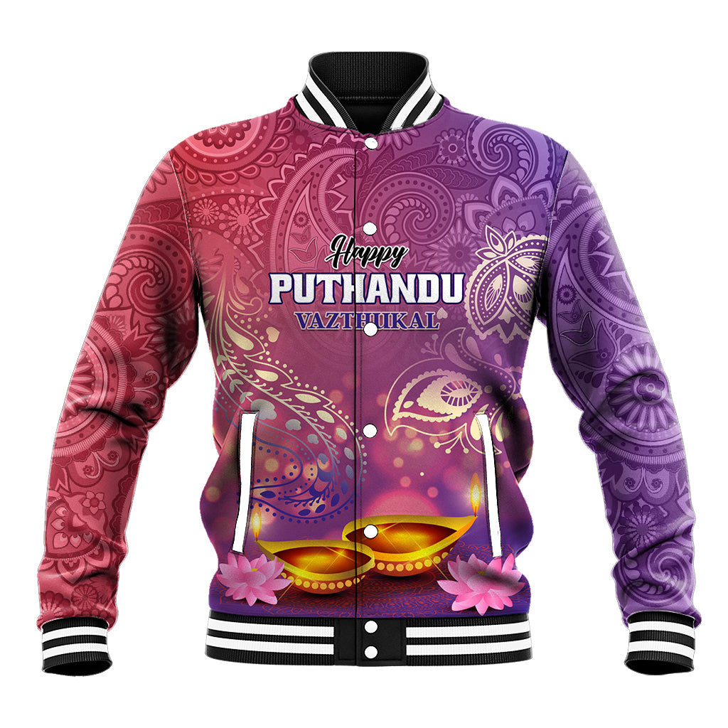 Puthandu Vazthukal 2024 Baseball Jacket Happy Tamil New Year - Wonder Print Shop