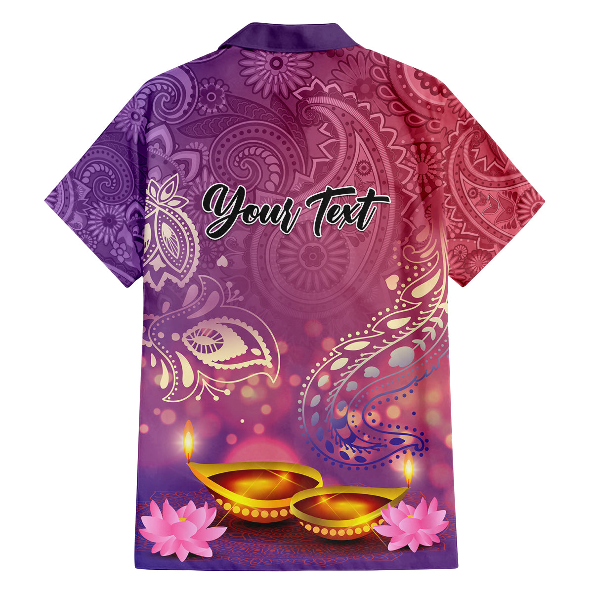 Puthandu Vazthukal 2024 Family Matching Off The Shoulder Long Sleeve Dress and Hawaiian Shirt Happy Tamil New Year - Wonder Print Shop