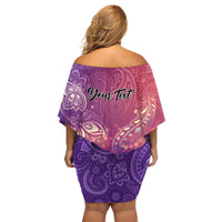 Puthandu Vazthukal 2024 Family Matching Off Shoulder Short Dress and Hawaiian Shirt Happy Tamil New Year - Wonder Print Shop