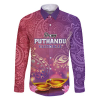 Puthandu Vazthukal 2024 Family Matching Short Sleeve Bodycon Dress and Hawaiian Shirt Happy Tamil New Year - Wonder Print Shop