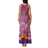 Puthandu Vazthukal 2024 Family Matching Tank Maxi Dress and Hawaiian Shirt Happy Tamil New Year - Wonder Print Shop