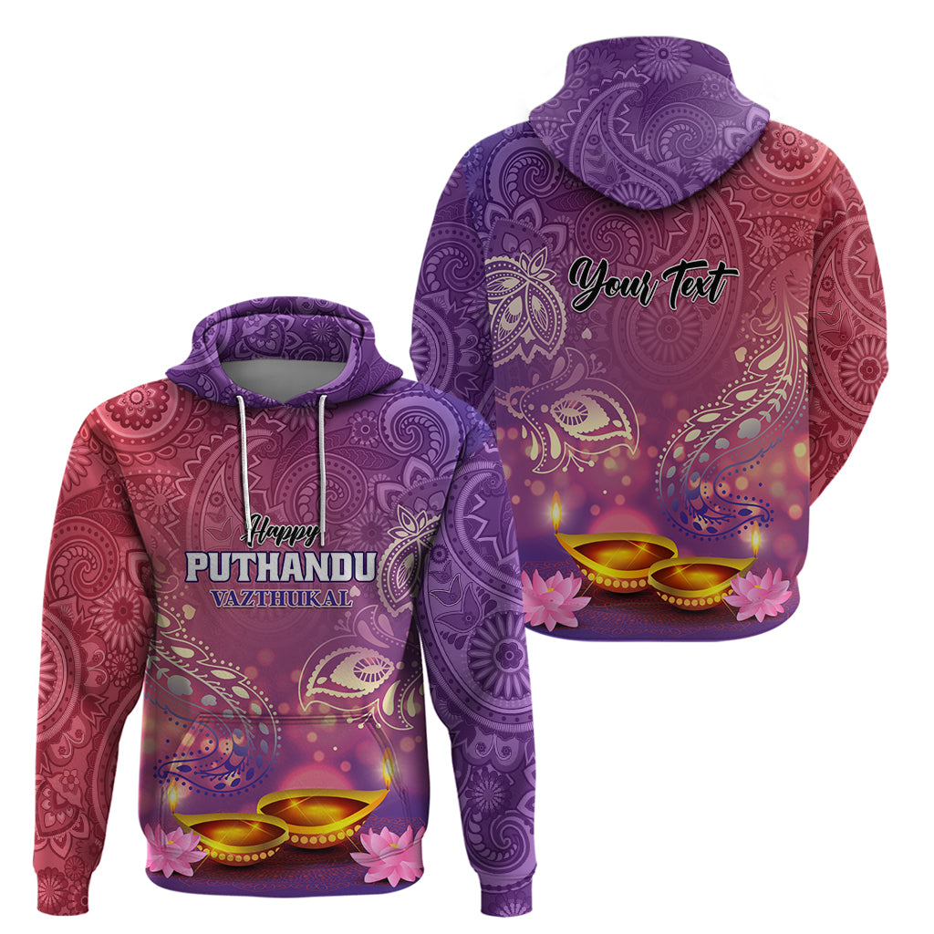 Puthandu Vazthukal 2024 Hoodie Happy Tamil New Year - Wonder Print Shop