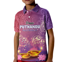 Puthandu Vazthukal 2024 Kid Polo Shirt Happy Tamil New Year - Wonder Print Shop