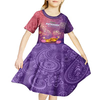 Puthandu Vazthukal 2024 Kid Short Sleeve Dress Happy Tamil New Year - Wonder Print Shop