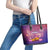Puthandu Vazthukal 2024 Leather Tote Bag Happy Tamil New Year - Wonder Print Shop